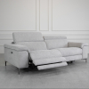 Stockholm Power G801 Cloud Fabric Sofa - Angle Recline