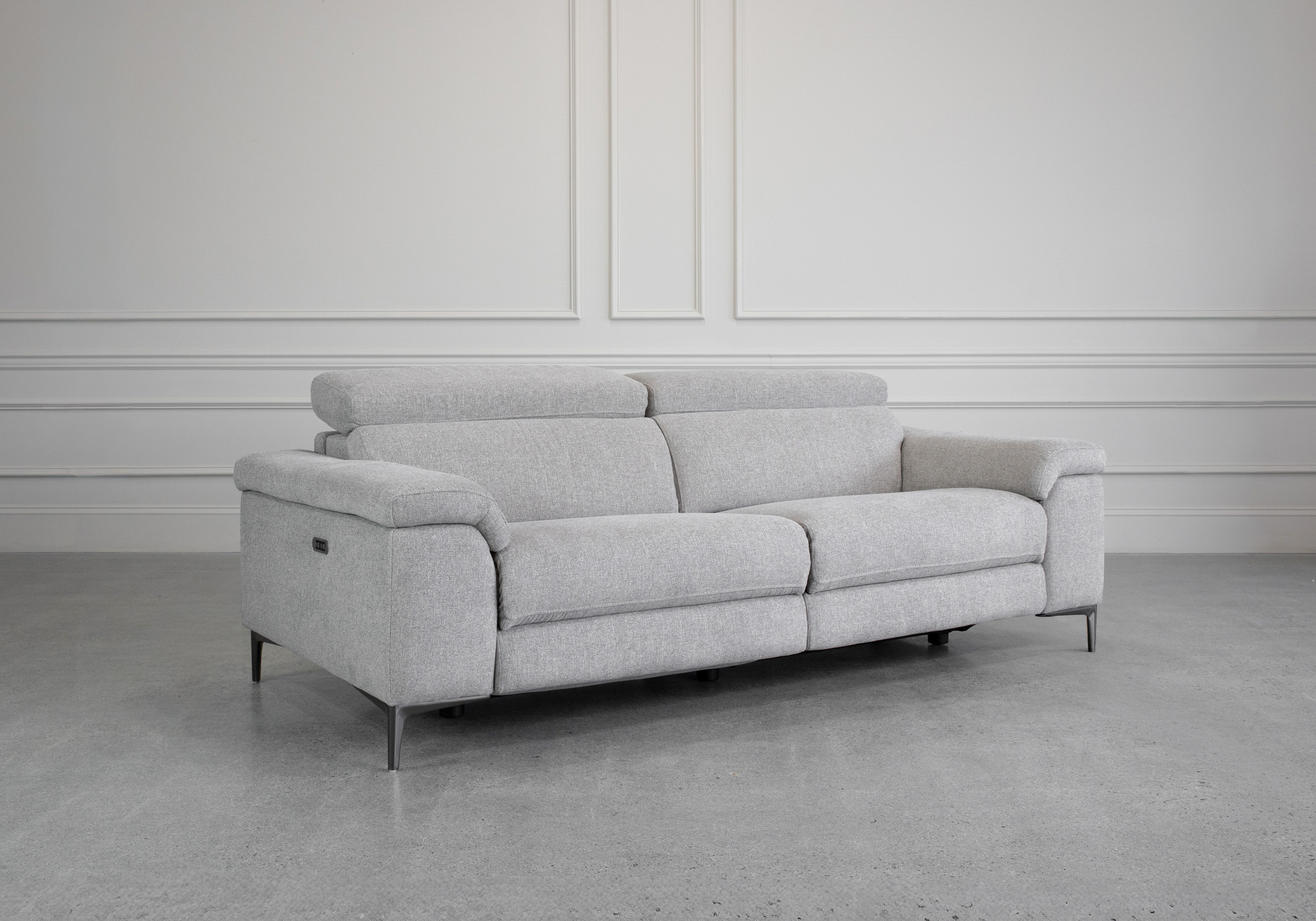 Stockholm Power G801 Cloud Fabric Sofa - Angle Stockholm Power G801 Cloud Fabric Sofa - Angle