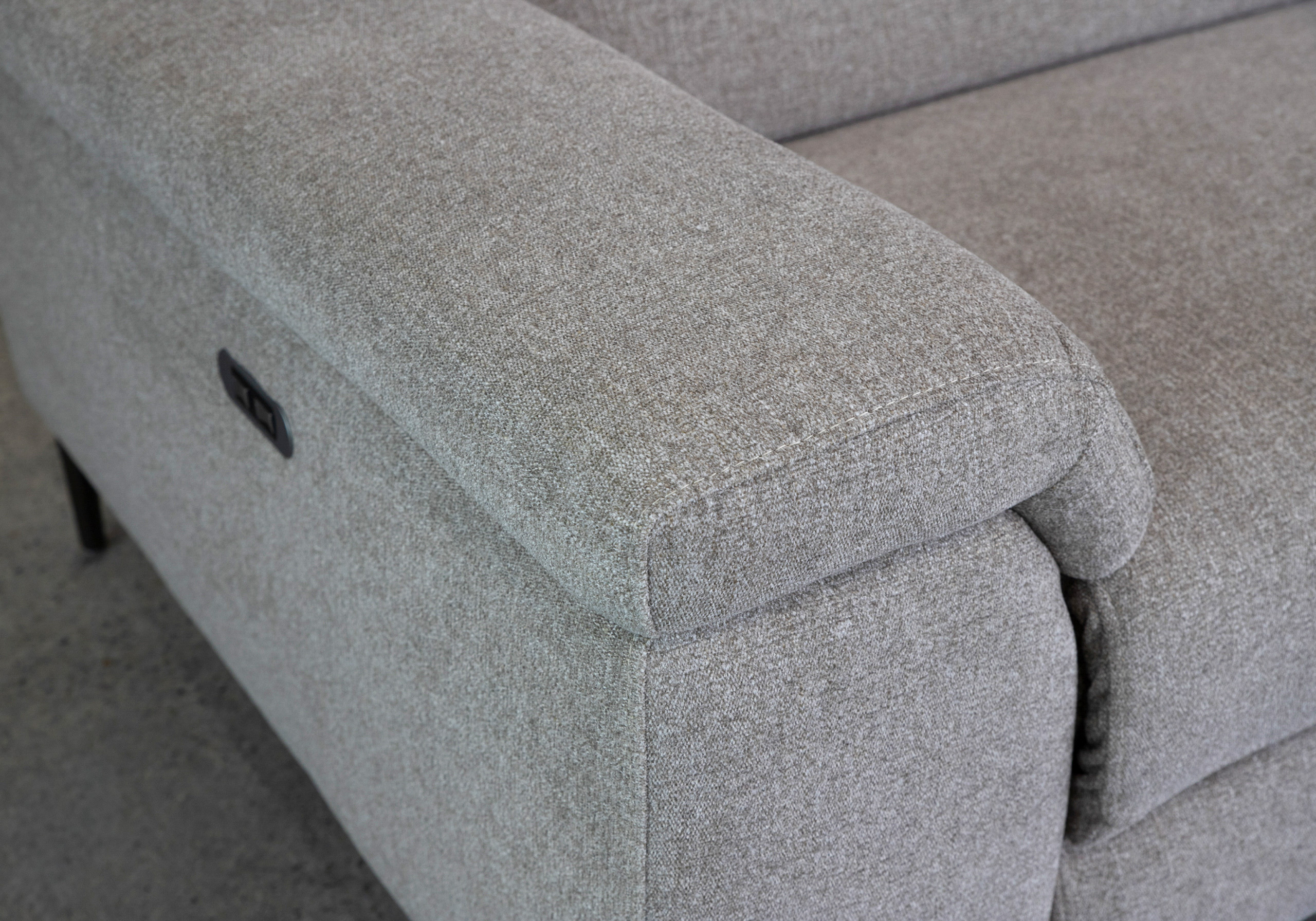 Stockholm Power G801 Cloud Fabric Sofa - Close Up Stockholm Power G801 Cloud Fabric Sofa - Close Up