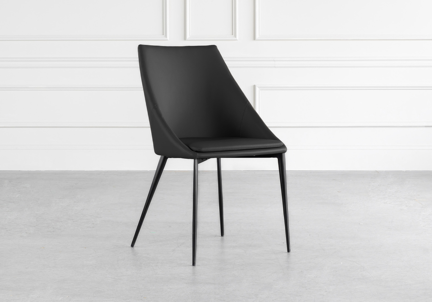 Tori Dining Chair Black Angle