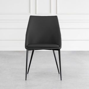 Tori Dining Chair Black Front