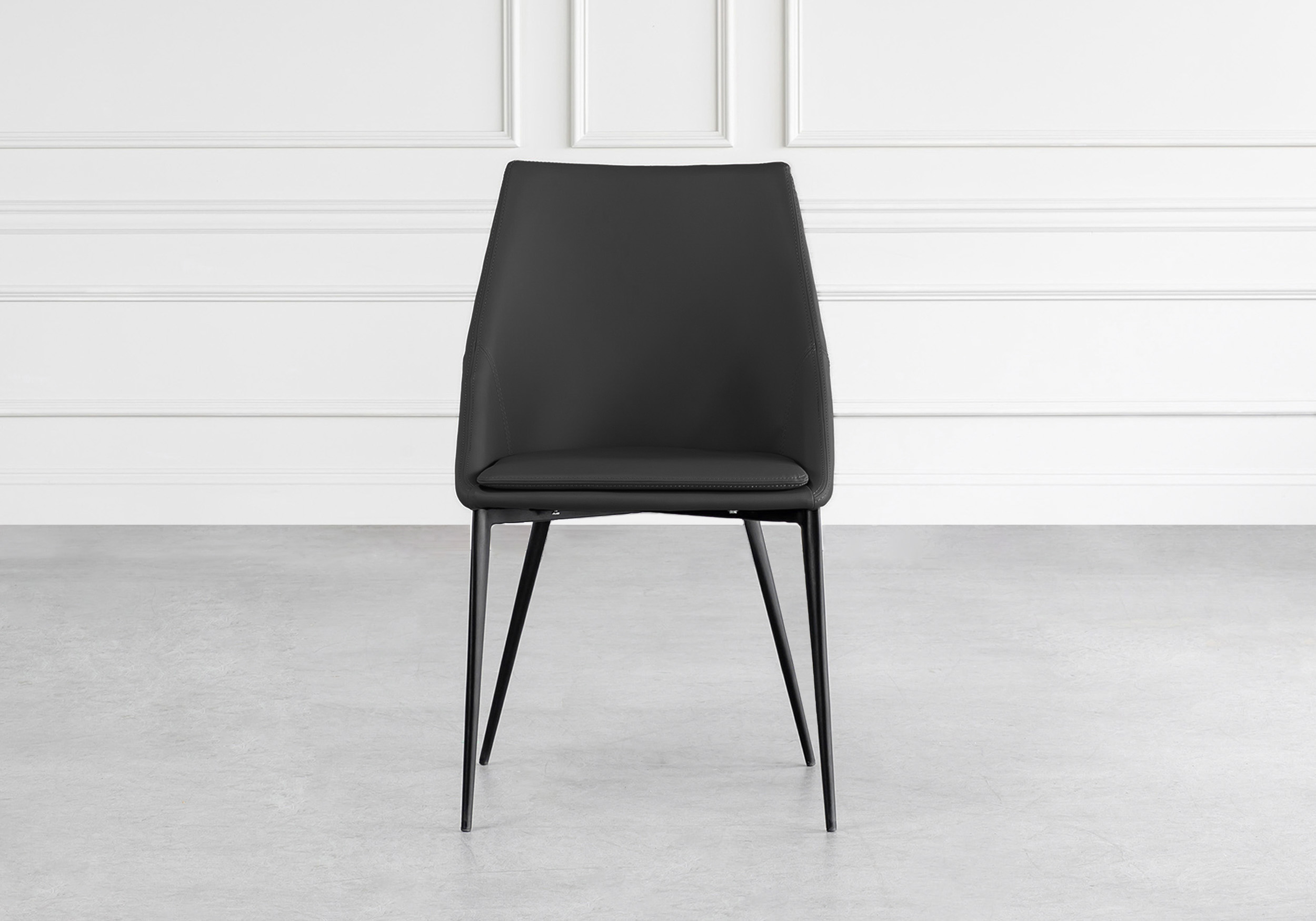 Tori Dining Chair Black Front