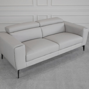 Celine L.Grey (L20) Leather Sofa