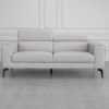 Celine L.Grey (L20) Leather Sofa Front 2