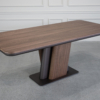 Burke-Dining-Table-Walnut-Top-Angle