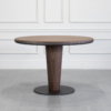 Burke-Round-Dining-Table-Walnut-Front