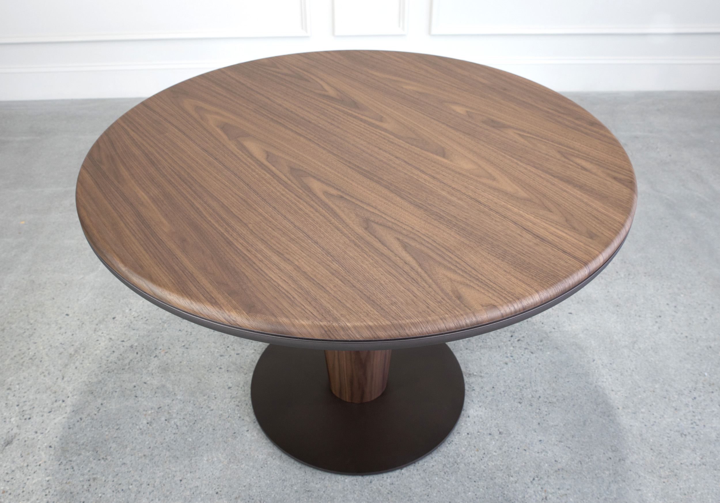 Burke-Round-Dining-Table-Walnut-Top
