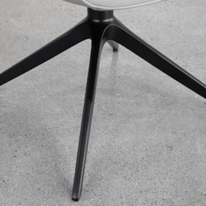 Petra Leather Dining Chair in Frost - Legs Petra Leather Dining Chair in Frost - Legs