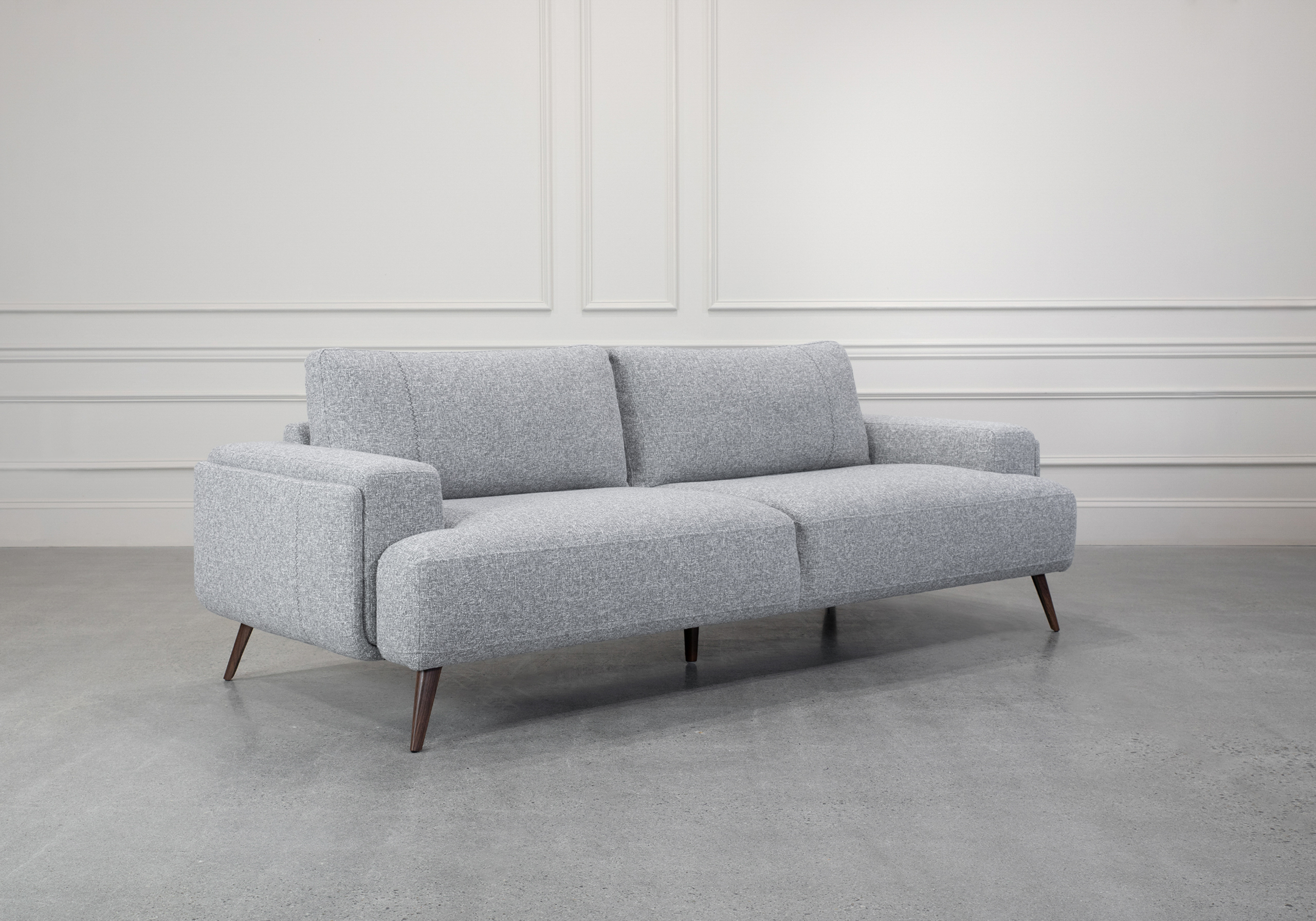 Kara Sofa in Grey B1362 - Angle