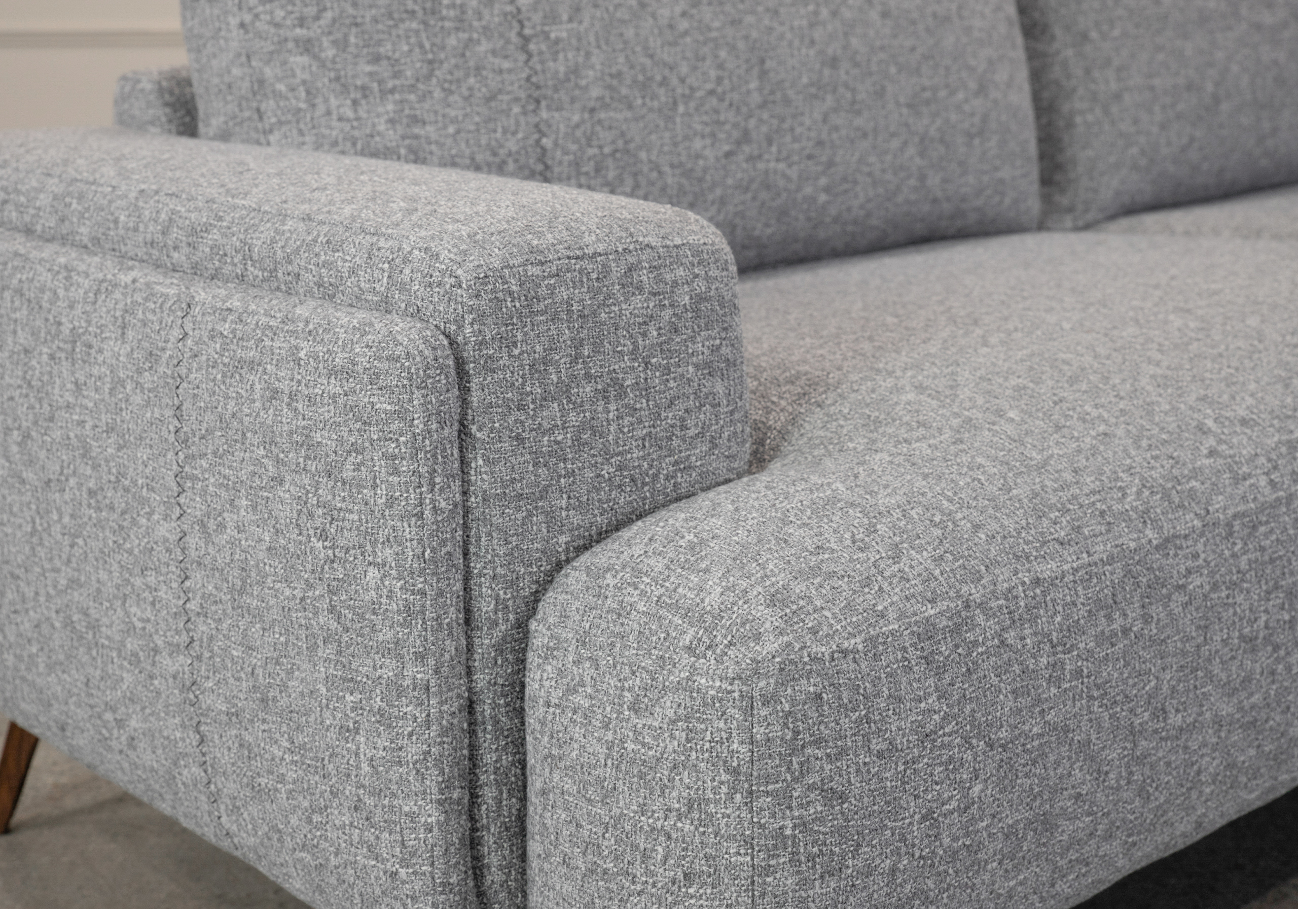 Kara Sofa in Grey B1362 - Close Up Kara Sofa in Grey B1362 - Close Up