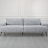 Kara Sofa in Grey B1362 - Front Kara Sofa in Grey B1362 - Front