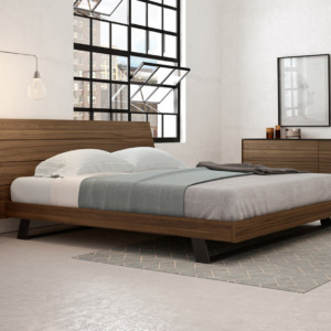 Bella Bed in Smoked Walnut Bella Bed in Smoked Walnut