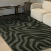 Luxe Area Rug - Living Room Setting