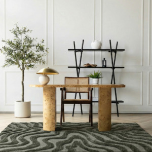 Luxe Area Rug - Styled Office View Luxe Area Rug - Styled Office View