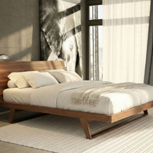 Malta Bed in Shadow Walnut Malta Bed in Shadow Walnut