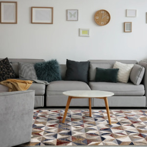 Samira F044 Rug in Modern Living Room Samira F044 Rug in Modern Living Room