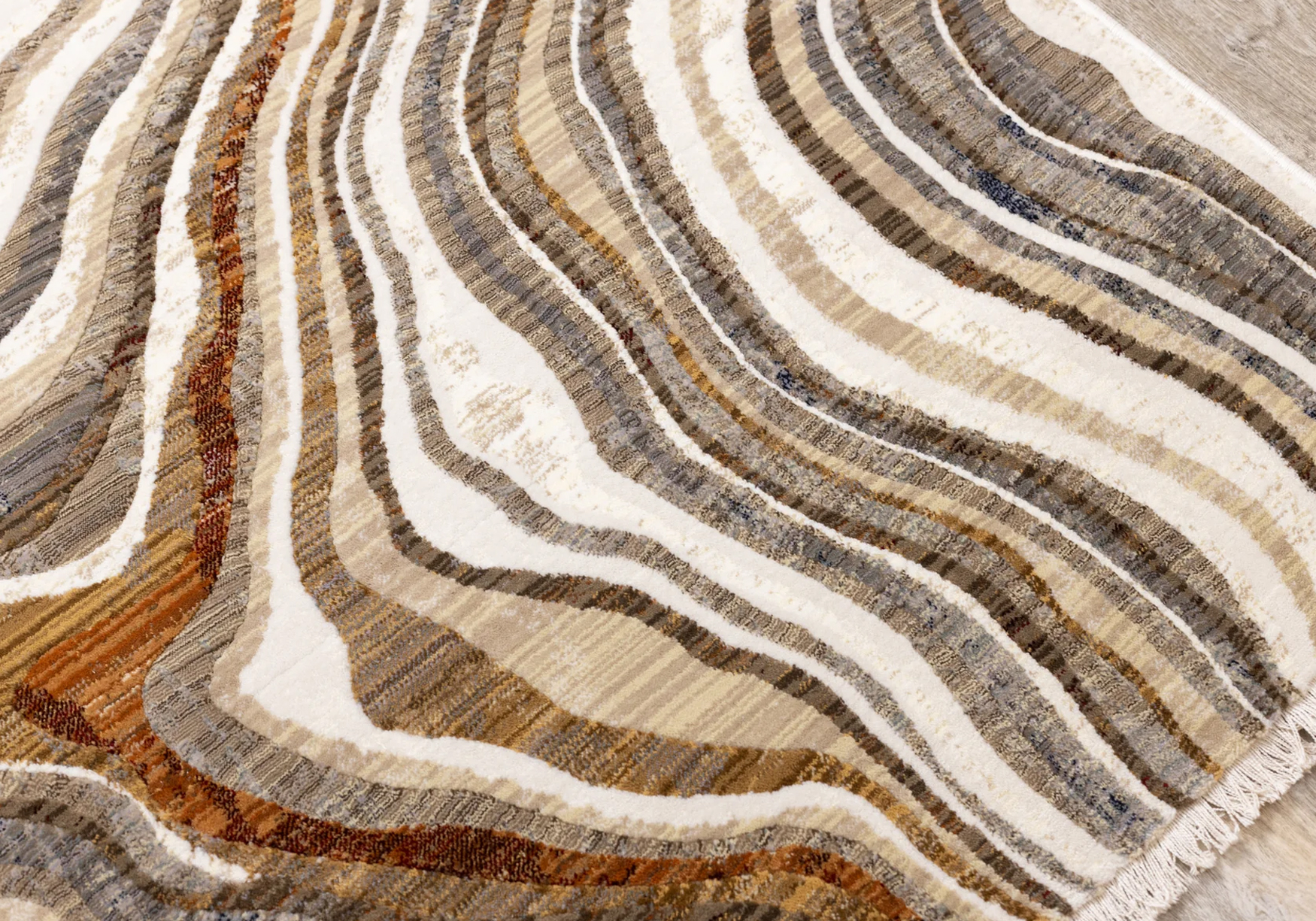 Samira Rug - Detail Angled Samira Rug - Detail Angled