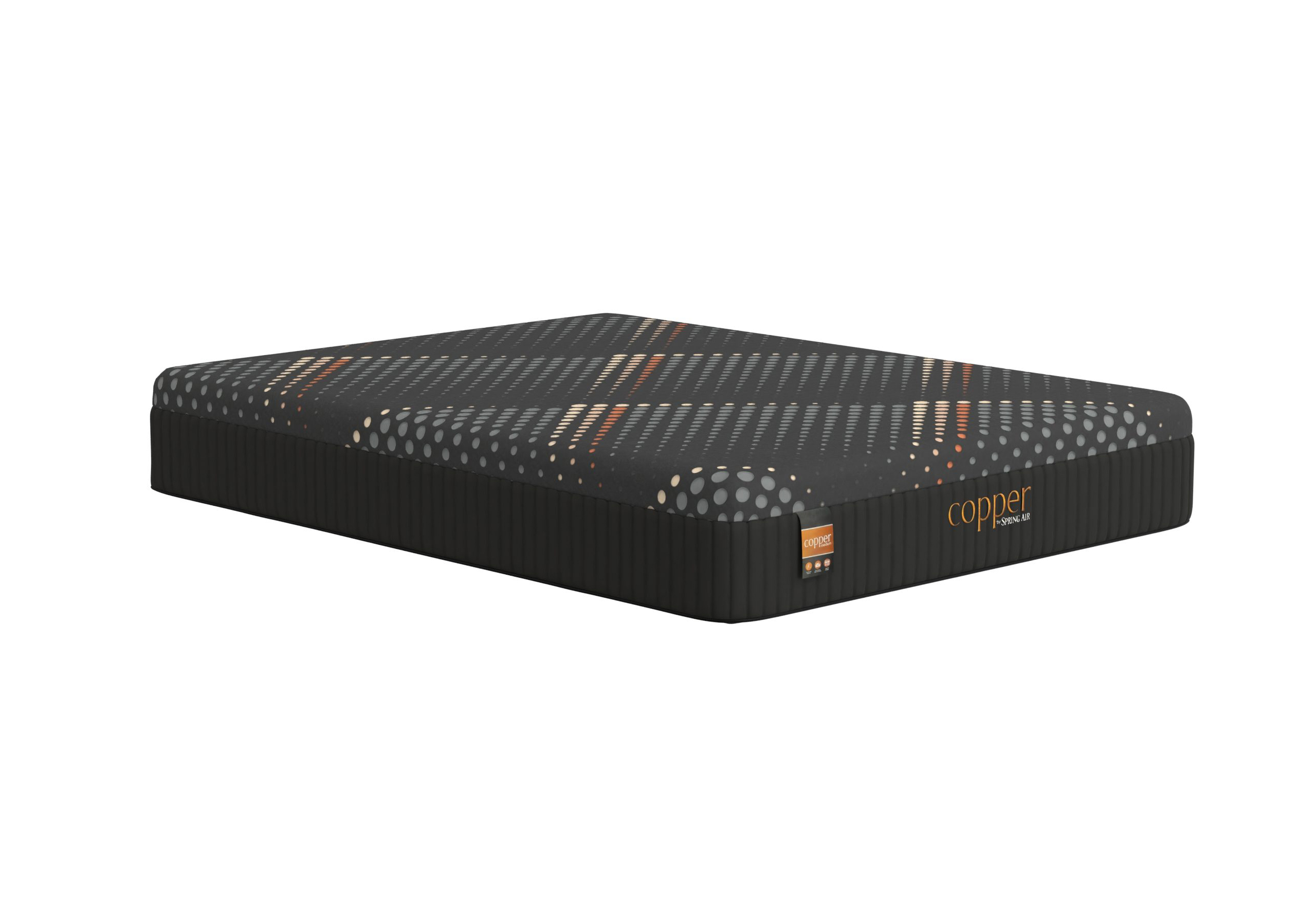 Copper Spring Air Mattress - Angle