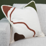 Doodle Fringe Decorative Pillow 20x20