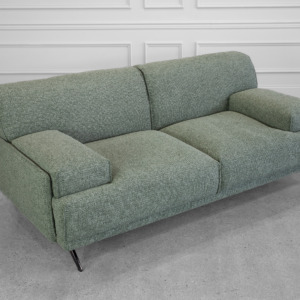 Monday Fabric Loveseat in Green Monday Fabric Loveseat in Green