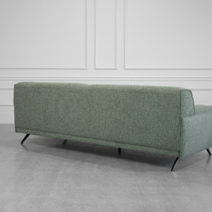 Monday Fabric Sofa in Green - Back Monday Fabric Sofa in Green - Back