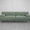 Monday Fabric Sofa in Green - Front