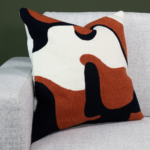 Rustic Curve Decorative Pillow 20x20