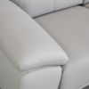 Sebastian Loveseat in Light Grey - Close Up
