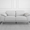 Sebastian Loveseat in Light Grey - Front