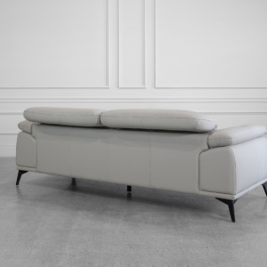 Sebastian Sofa in Light Grey - Back Sebastian Sofa in Light Grey - Back