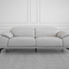 Sebastian Sofa in Light Grey - Front