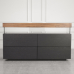 Glassic 4-Drawer Dresser