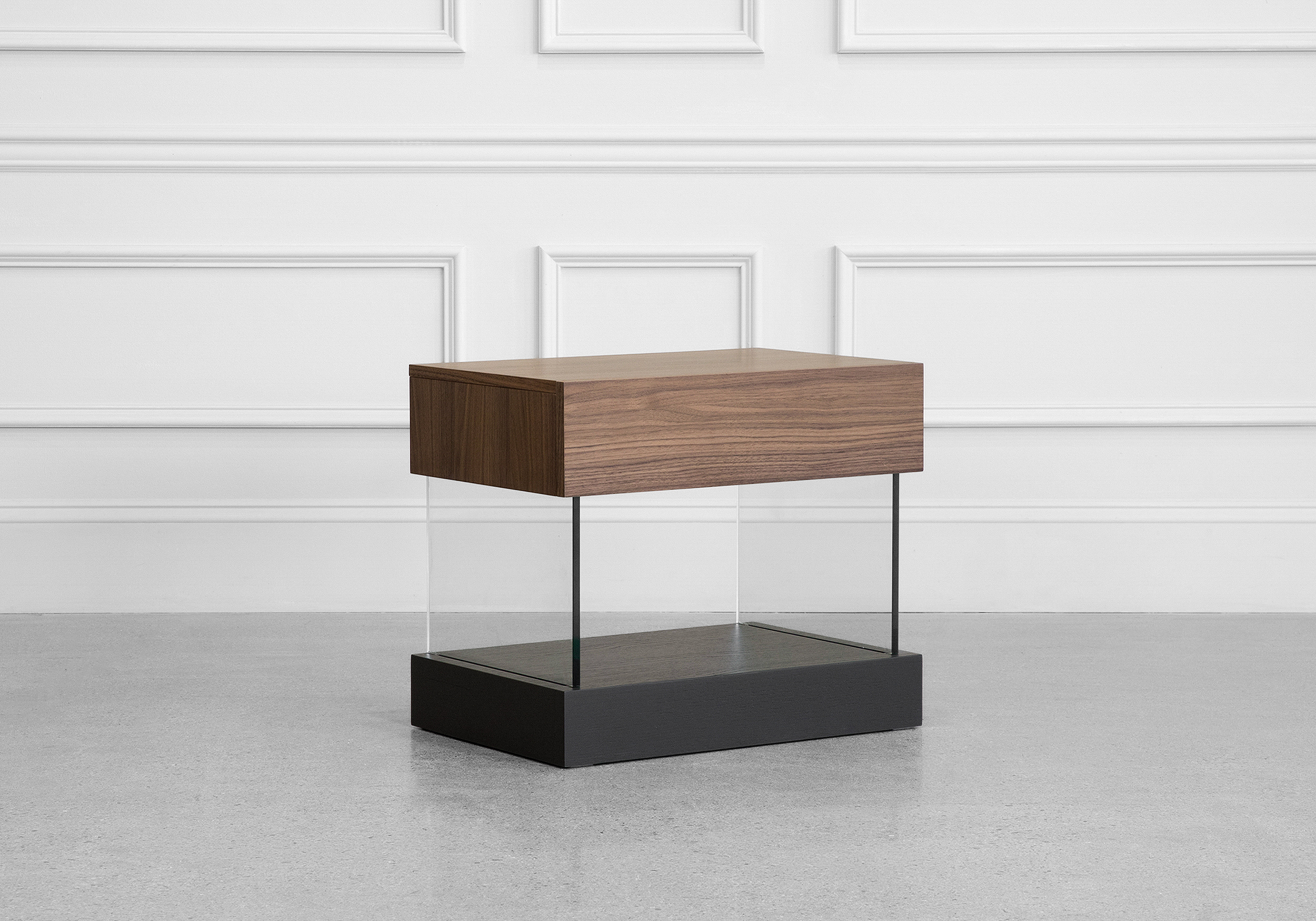 Glassic Nightstand - Angle