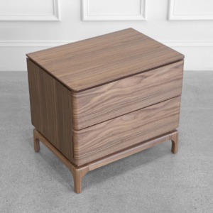 Nice Walnut Wood Nightstand Nice Walnut Wood Nightstand
