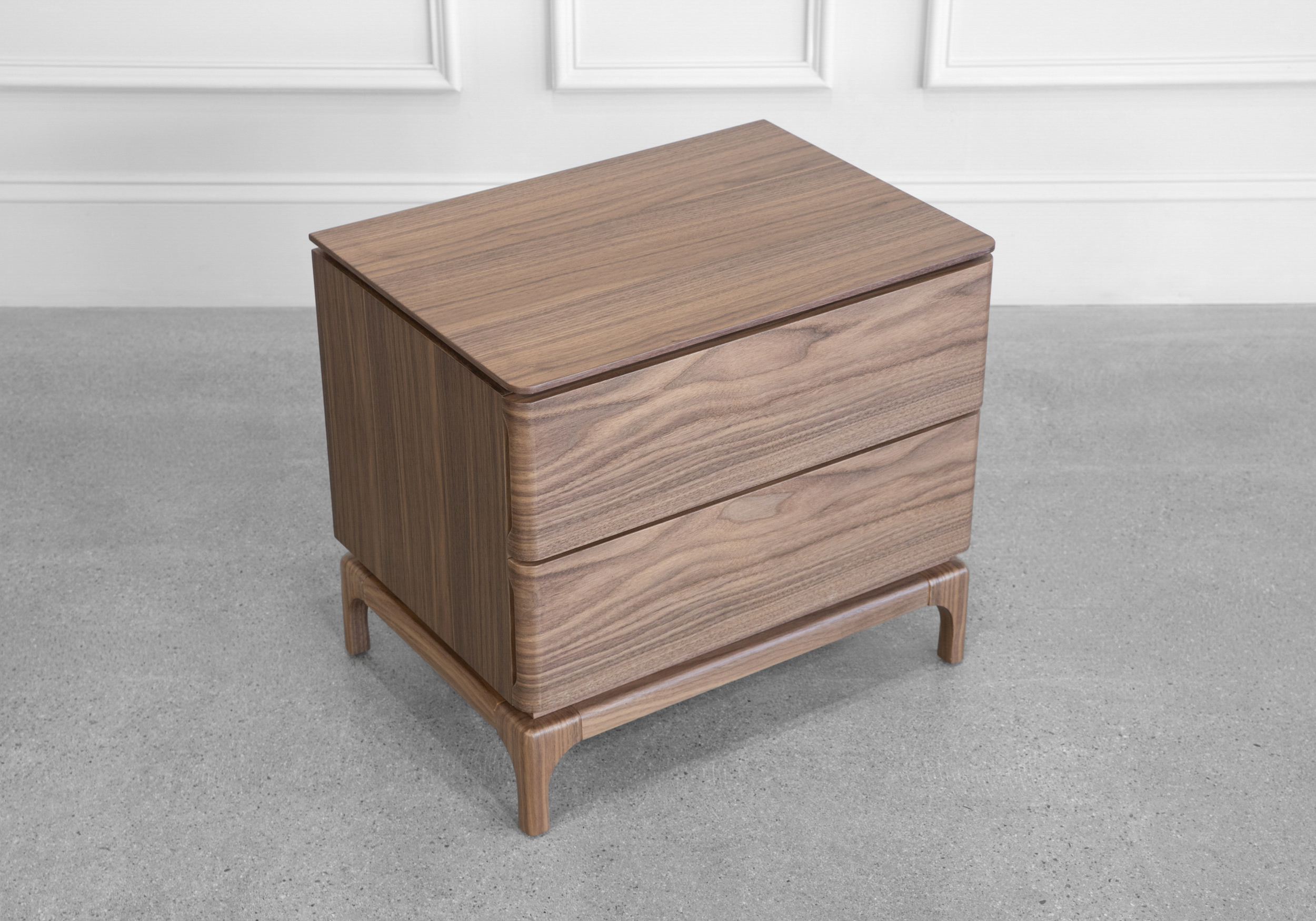 Nice Walnut Wood Nightstand