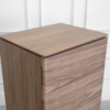 Nice Walnut Wood Tallboy - Close Up