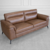 Pamplona Choco Leather Sofa Pamplona Choco Leather Sofa