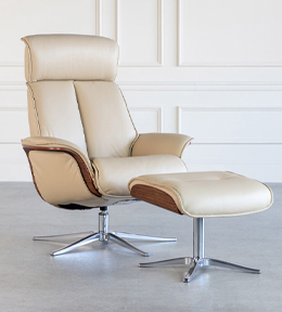 Recliners with Ottoman
