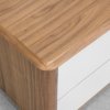 Vienna Wood Nightstand - Close Up