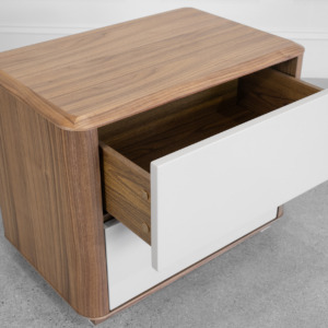Vienna Wood Nightstand - Drawers Vienna Wood Nightstand - Drawers