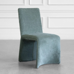Adelaide Green Fabric Chair - Angle Adelaide Green Fabric Chair - Angle