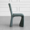 Adelaide Green Fabric Chair - Side