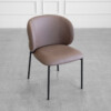Cana Choco Faux Leather Dining Chair