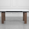 Caracas White Ceramic Dining Table - Front Caracas White Ceramic Dining Table - Front