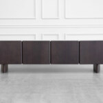 Galahad Wood TV Stand with Storage