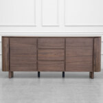 Howard Natural Walnut Wood Sideboard