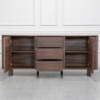 Howard Natural Walnut Sideboard - Front - 2