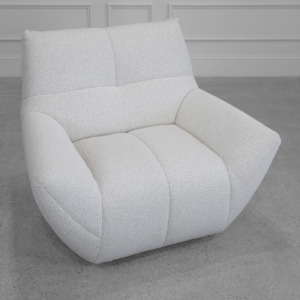 Lecce Cloud Fabric Swivel Chair Lecce Cloud Fabric Swivel Chair