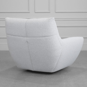 Lecce Cloud Fabric Swivel Chair - Back Lecce Cloud Fabric Swivel Chair - Back