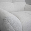 Lecce Cloud Fabric Swivel Chair - Close Up Lecce Cloud Fabric Swivel Chair - Close Up